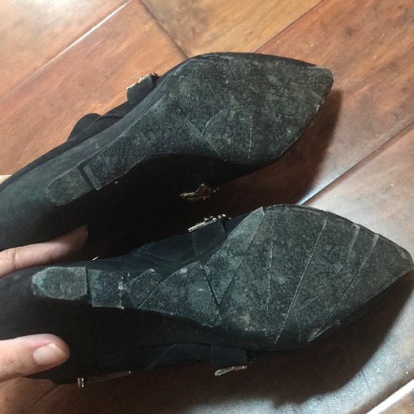 Schutz black leather booties EUC 6.5B - Picture 6 of 15